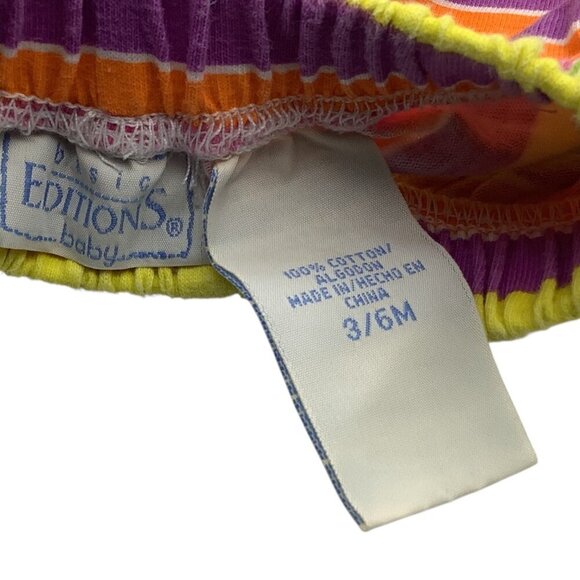 Lot Of 2 Infant Girls Shorts 3/6M Basic Editions & Kidgets Multicolor & Green - Picture 5 of 8